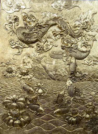 Bộ sưu tập 20 bức điêu khắc tuyệt đẹp về cá chép hóa rồng